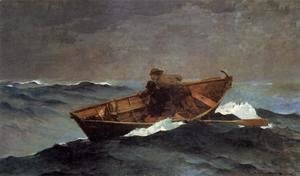 Winslow Homer - Lost on the Grand Banks