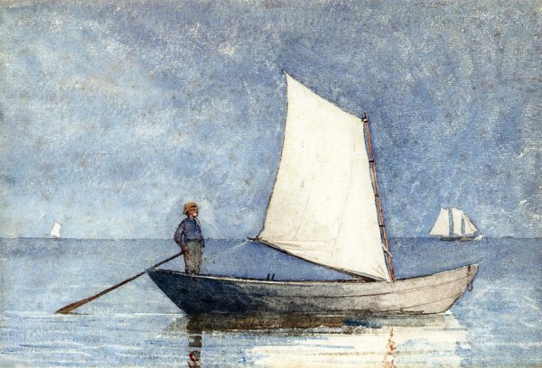 Sailing a Dory