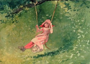 Girl on a Swing 2