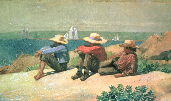 On the Beach 1875